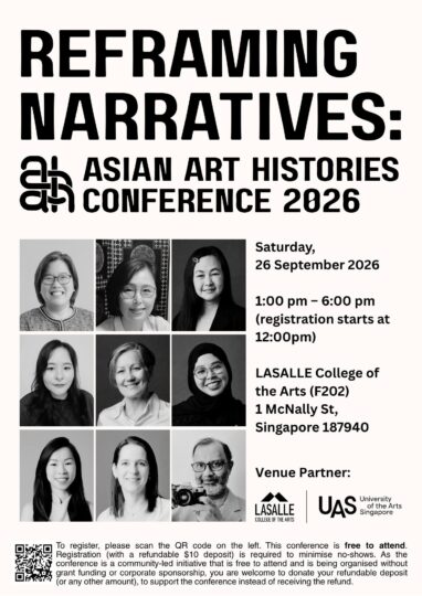 Reframing Narratives : Asian Art Histories Conference 2026
